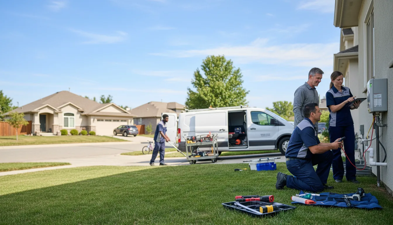 Tankless water heater service in Tiona, PA